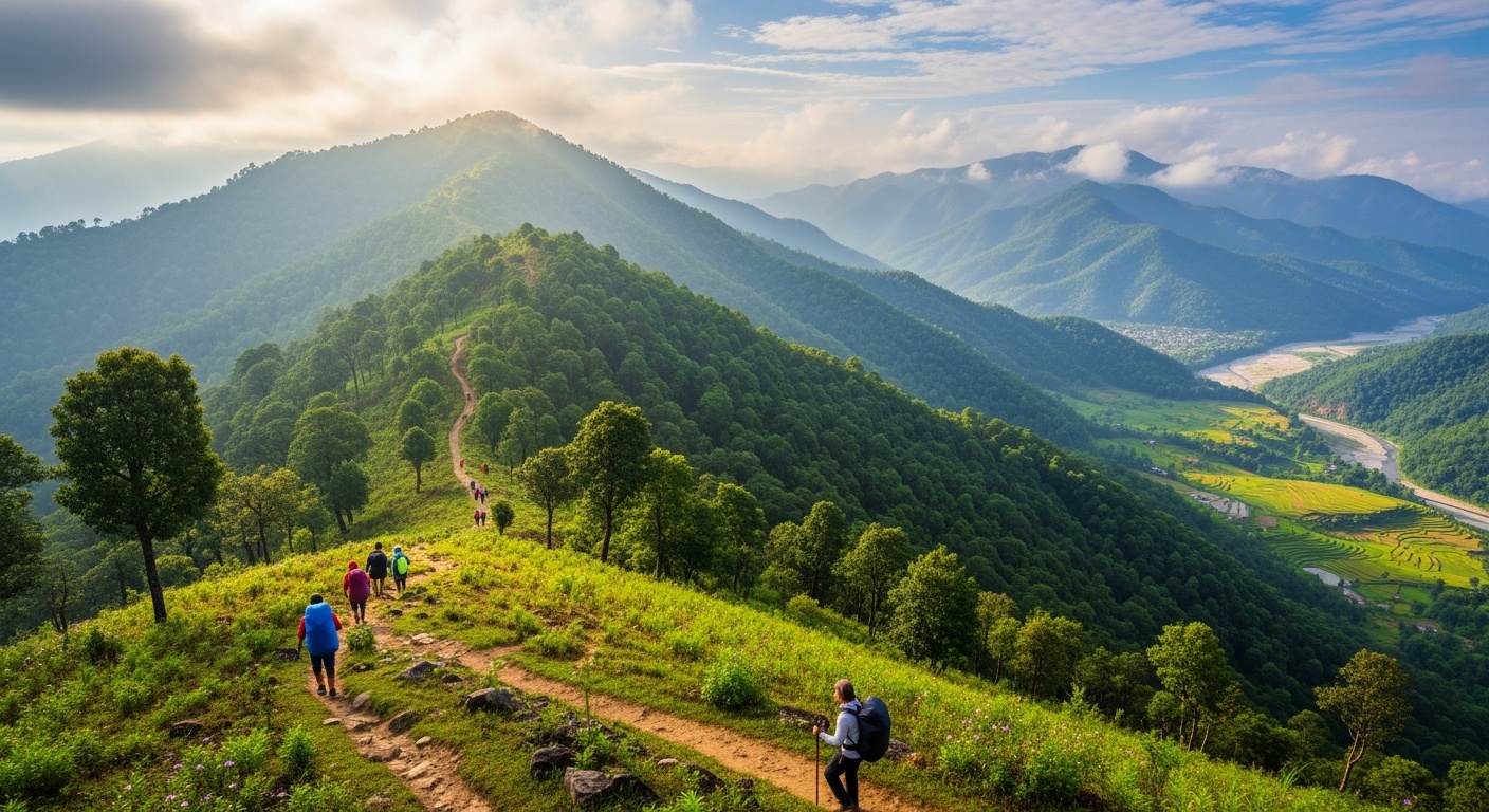 Trekking trails in Manipur hills
